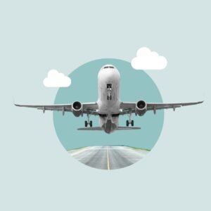 2024,Begins,,Plane,Takeoff,,Travel,In,The,New,Year,,Vacations,